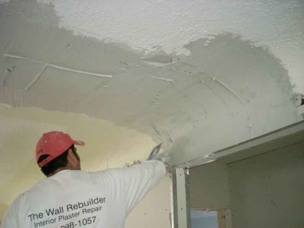 cove molding being repaired in Denver